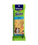 Vitakraft Crunch Sticks Guinea Pig Treat - Chew Sticks - Supports Dental Health, Long-Lasting Fun Fruit & Honey - Buy Online on SooperMarket.com