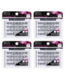 Ardell False Eyelashes Double Up Individuals Knot-Free Medium Black 4 Pack - Buy Online on SooperMarket.com