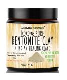 Molivera Organics Bentonite Clay for Detoxifying and Rejuvenating Skin and Hair, 16 oz. - Buy Online on SooperMarket.com