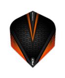 RED DRAGON Hardcore Radical Black & Orange Extra Thick Standard Dart Flights - 4 Sets Per Pack (12 Dart Flights in Total) - Buy Online on SooperMarket.com