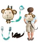 4 in 1 Backpack Leash for Toddlers with Anti Lost Wrist Link  Cute 3D Toddler Harness Backpack  Child Harnesses Leashes for Walking for Boys Girls (Monkey) - Buy Online on SooperMarket.com