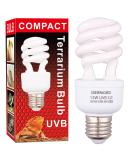 Dernord UV Lamp for Reptiles - 13W 5.0 UVA/UVB Terrarium Light Bulb for Budgies Leopard Geckos & Turtles - Optimal Heat Lamp - Buy Online on SooperMarket.com