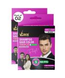 Shampoo Hair Color Black 25ml - Long-Lasting Vibrant Shades for All Hair Types | Buy Internationally - Buy Online on SooperMarket.com