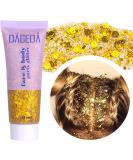 Prreal Body Glitter Gel 50ml - Long-Lasting Mermaid Sequins Chunky Glitter for Festivals & Parties - Makeup Essential #Gold - Buy Online on SooperMarket.com