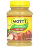 Motts Inc Apple Sauce Cinnamon 24 oz - Delicious and Healthy Snack - Buy Online on SooperMarket.com