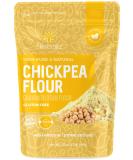 Chickpea Flour 2lbs / 32oz, Stone Ground Chickpea / Garbanzo bean Flour, Batch Tested Gluten Free, Non-GMO, Vegan. - Buy Online on SooperMarket.com