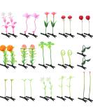 30 Pcs Bean Sprout Hair Clips Mixed Style Plant Hairpins Flower Plant Hair Clip Little Grass Barrette Butterfly Headwear Hair Accessories for Women Girls Kids School Home Party Christmas Supplies Green Pink Red - Buy Online on SooperMarket.com