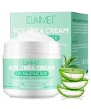 Urea Cream 40% with 2% Salicylic Acid - Best Callus Remover & Foot Repair Lotion for Dry Cracked Heels Knees & Hands (5.29 OZ) - Deep Moisturization & Skin Renewal - International Shipping Available - Buy Online on SooperMarket.com