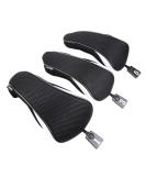Sword & Shield Sports 3pcs/Set Black Golf Club Headcovers - Driver #1 3 5 Fairway Wood Cover - Buy Online on SooperMarket.com