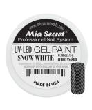 Mia Secret Professional Nail System UV/LED Gel Paint - 5 grams (Snow White) SNOW WHITE 0.17 Ounce (Pack of 1) - Buy Online on SooperMarket.com