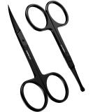 Utopia Care Professional Stainless Steel Beauty Scissors Set - Hairdressing Eyebrows Nasal Hair Ear Screens & Nail Scissors - Safe Black Skin Scissors for All Your Grooming Needs - Buy Online on SooperMarket.com