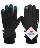 Waterproof Winter Gloves | Touchscreen Ski & Bicycle Gloves for Men & Women - Perfect for Riding Running Hiking & Cycling - Buy Online on SooperMarket.com