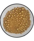 Edible golden sugar pearl sugar sprinkles |Dessert Strussel | cake cupcake topper |Cookie decorations |Sweet personalities sugar sprinkles for weddings and daily cake decorations - Buy Online on SooperMarket.com