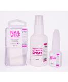 THE EDGE Silk/Fibreglass Nail Wrap Trial Kit - Strengthen & Repair Nails - Buy Online on SooperMarket.com