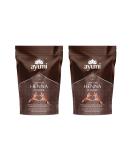 Ayumi Pure Henna Powder - Scalp Soothing, Hair Conditioning, Hair Growth Support - 2 x 200g - Buy Online on SooperMarket.com