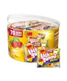 GEIMM2 Lach rubber Minis Runddose - 1 x 735g (70 mini packs) - fruit gum with fruit juice and vitamins Mixed fruits 1 x 735g (can) - Buy Online on SooperMarket.com