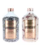 SpaLife Soothing Petal-Infused Effervescent Mineral Bath Salts - 2 Pack 17.6 oz. ea (Lavender & Rose) Clear - Buy Online on SooperMarket.com