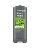 Dove Men+Care Body and Face Wash Extra Fresh 13.5 oz - 24-Hour Nourishing Micromoisture Technology - Buy Online on SooperMarket.com