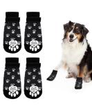 Xinzistar Dog Socks 2 Pairs | Anti-Slip Paw Protectors for Dogs | Adjustable Straps & Grips | Indoor Outdoor Wear | Small Medium Large Dogs - Buy Online on SooperMarket.com