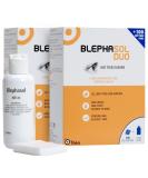 2 x Blephasol Duo 100 ml Micellar Eyelid Cleansing Lotion with 100 Lint-Free Pads | Effective and Gentle Cleansing for Make-Up Removal Inflamed and Sensitive Eyelids | Soap & Alcohol-Free - Buy Online on SooperMarket.com