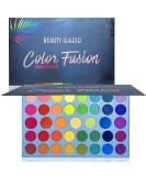 Valentines Day Gift Color Fusion Eyeshadow Palette Highly Pigmented 39 Shades Matte and Shimmers Makeup Palette, Blendable Waterproof Eye Shadow, Cruelty- Free Makeup Pallet, Full Face Eye Make Up Colorful Color Play Color Fusion Palette - Buy Online on SooperMarket.com