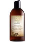 Sunless Tanning Lotion Dark Tones | Indoor Self- Tanner | Dark Tanning Lotion | Body Tanning Lotion | Sun Kiss Glow | Self-Tanning Lotion with Bronzer | Just Nutritive | 8 Oz - Buy Online on SooperMarket.com