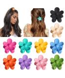Palksky Small Flower Hair Claw Clips for Women Girls Kids - 10 PCS Tiny Thin/Medium Thick Hair 1.35 Inch Mini Jaw Clips - Nonslip Hair Clamps/Hair Accessories - Buy Online on SooperMarket.com