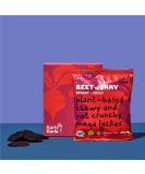 Karl Karlo Vegan Beef Jerky - Beetroot Peanut & Chilli Snack | Natural Ingredients | Hearty Vegan Dry Meat | Made in Europe - 4 x 40 Pieces (4 Pack) - Buy Online on SooperMarket.com