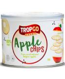 Tropgo - Belgium Apple Chips - 100% Fruit - Natural Healthy Snack - Fresh Red Apple Crisps 35gr - Recyclable Tin Fresh lock seal (1-Pack Red) Red 1-Pack - Buy Online on SooperMarket.com