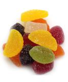 Fruit Jellies - 1kg Bag - Soft Fruit Flavoured Jelly Sweets - Fruit Jelly - Fruit Shaped Pieces With A Sugar Coating - Buy Online on SooperMarket.com