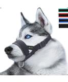 Nylon Soft Dog Muzzle for Biting Prevention and Chewing Control - XL Black - Buy Online on SooperMarket.com