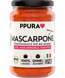 Tomato Sauce - Mascarpone 340g | ppura - Buy Online on SooperMarket.com