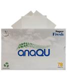 Anaqu Laundry Detergent Sheets | Natural Hypoallergenic & Travel-Friendly | Super Fresh Scent - 78 Sheets - Buy Online on SooperMarket.com