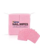 BLUERISE Pink Nail Wipes 500pcs - Lint Free, Absorbent, Eyelash Extension Glue Cleaning Pads - Buy Online on SooperMarket.com