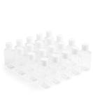 MHO Containers | Clear, Refillable Flip-Top Bottles | BPA/Paraben-Free, 2 fl oz (60 mL)  Set of 20 2 Ounce - Buy Online on SooperMarket.com