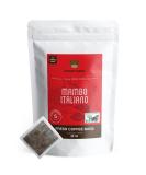 Strong Dark Roast Ground Coffee Bags - 50 Coffee Bags - Brown Bear Mambo Italiano Strong Espresso Blend - Strength 5 - Donation to Free The Bears - Individual Arabica Coffee Bags Like Tea Bags Espresso 50 Count (Pack of 1) - Buy Online on SooperMarket.com