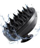 Scalp Massager Shampoo Brush, Hair Scalp Scrubber Head Massager for Stress Relax Hair Growth, Shower Hair Brush for Women Men Kids, Black - Buy Online on SooperMarket.com