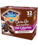 Blue Diamond Almonds Dark Chocolate Snack Nuts â€“ 100 Calorie Packs, 32 Count - Buy Online on SooperMarket.com
