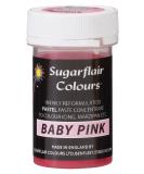 Sugarflair Baby Pink Pastel Food Colouring Paste Highly Concentrated for Use with Sugar Pastes Buttercream Royal Icing or Cake Mix Subtle Colour Dye - 25g - Buy Online on SooperMarket.com