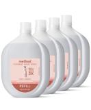 Method Premium Foaming Hand Wash Refill - Vanilla + Raspberry - 28 fl oz (Pack of 4) | Biodegradable Formula | Recyclable Bottles - Buy Online on SooperMarket.com
