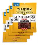 Tillamook Country Smoker Keto Friendly Zero Sugar Beef Jerky Original 2.2oz (4 Pack) - Buy Online on SooperMarket.com