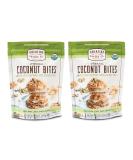 Organic Coconut Bites with Chia, Sunflower & Pumpkin Seeds - 2 Pack, 12oz Resealable Bags - Buy Online on SooperMarket.com