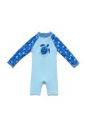 BONVERANO Baby Boys Swimsuit/Sunsuit UPF 50+ with Sun Hat | 6 Months | Sun Protection One Piece Swimwear | See Turtle Design - Buy Online on SooperMarket.com