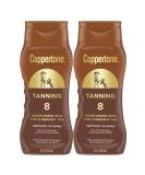 Coppertone Tanning Sunscreen Lotion, Water Resistant Body Sunscreen SPF 8, Broad Spectrum SPF 8 Sunscreen Pack, 8 Fl Oz Bottle, Pack of 2 - Buy Online on SooperMarket.com