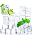 DomeStar Clear Fake Ice Cubes 20 PCS - Acrylic Diamond Crystals for Summer Home Decoration and Wedding Centerpieces - Buy Online on SooperMarket.com