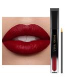 MAKI YIKA Dark Red Lipstick for Women Color Stay Long Lasting Lipsticks, No Smudge Matte Liquid Lipstick Transferproof Cruelty-Free Lip Color | PARTY GO - Buy Online on SooperMarket.com