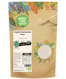 Wholefood Earth Organic Buckwheat Flour 500g | Raw GMO Free & Vegan | Certified Organic - Buy Online on SooperMarket.com