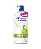 Head & Shoulders Apple Fresh Anti Dandruff Shampoo 1000ml - 100% Flake Free & Clinically Proven - Daily Use for Clean Feeling Hair and Scalp - XXL Size - Buy Online on SooperMarket.com