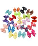 20pcs Dog Hair Bows with Alligator Clips for Small to Medium Dogs - Grooming Accessories for Cats, Puppies, and Yorkshire Terriers - Buy Online on SooperMarket.com