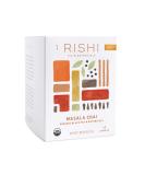Rishi Tea Masala Chai Herbal Tea | Organic Fair Trade Black Tea Blend | 15 Sachet Bags | Immune Support & Highly Caffeinated - Buy Online on SooperMarket.com